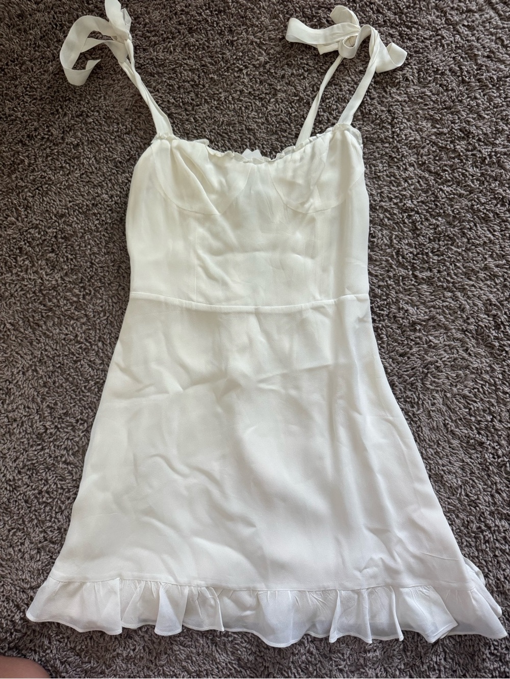 Cream (off white) beautiful dress